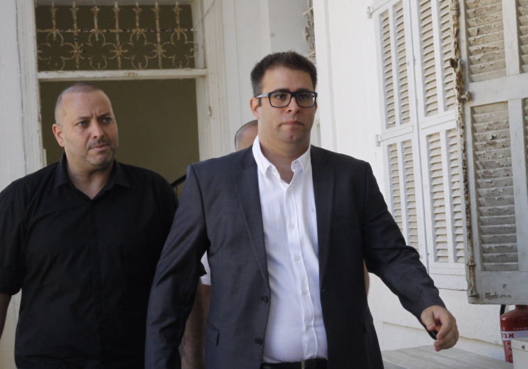 ח"כ אורן חזן בבית המשפט, אתמול. צילום: פלאש 90