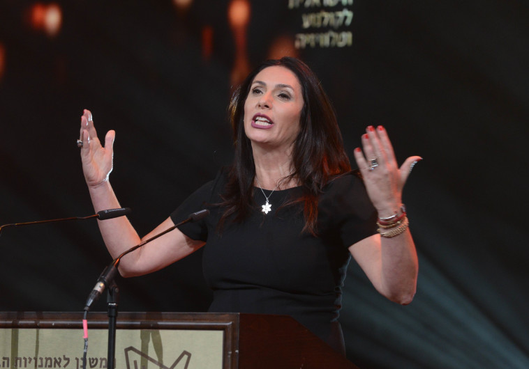 מירי רגב בפרסי אופיר. צילום: אבשלום ששוני