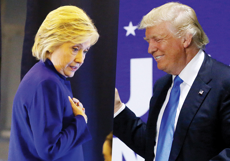 דונלד טראמפ, הילרי קלינטון. צילום: רויטרס