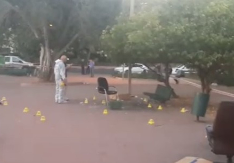 זירת האירוע ברחובות. צילום מסך