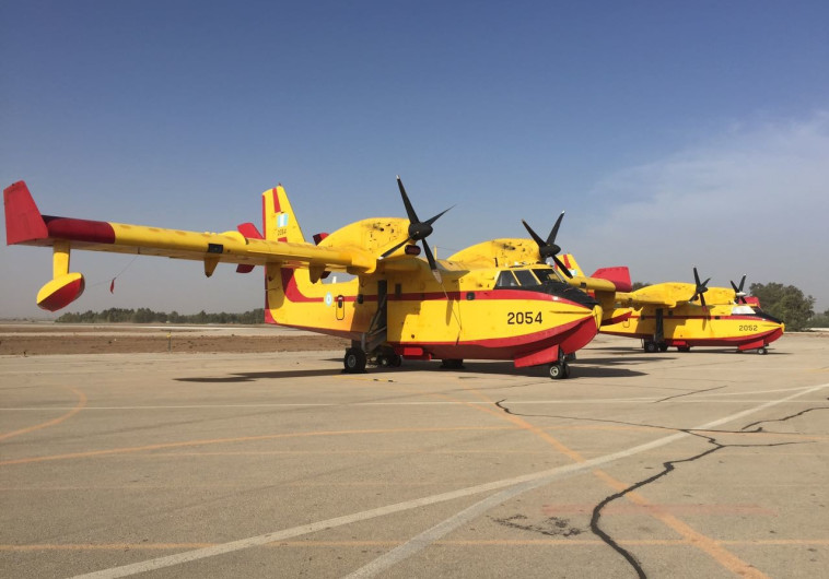 מטוסי כיבוי מיוון. צילום: ללא קרדיט