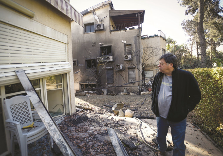 נזקי השריפות בחיפה. צילום: גילי יערי, פלאש 90