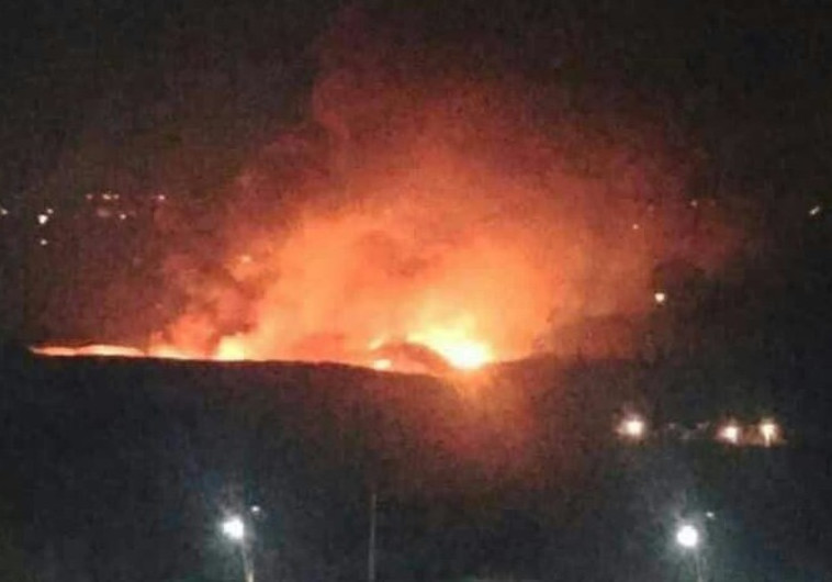 דיווח על תקיפה ישראלית בדמשק, סוריה דיווח על תקיפה ישראלית בדמשק, סוריה