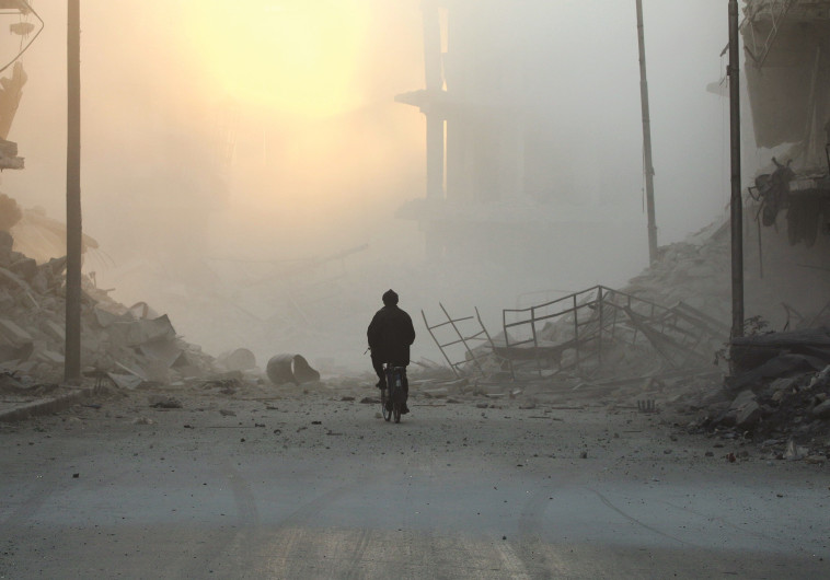 הריסות העיר חלב במהלך מלחמת האזרחים הסורית. צילום: רויטרס