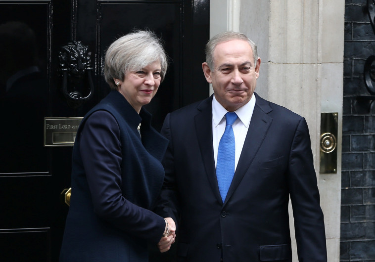 תרזה מיי ובנימין נתניהו