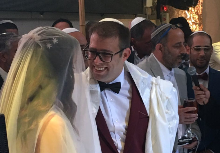 אורן חזן ורעייתו. צילום: מתחם האירועים והכנסים דוריה