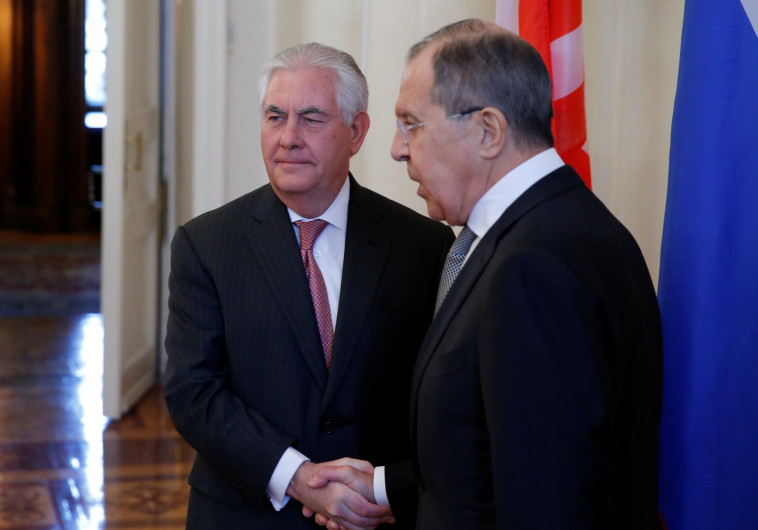 רקס טילרסון במוסקבה. צילום: רויטרס