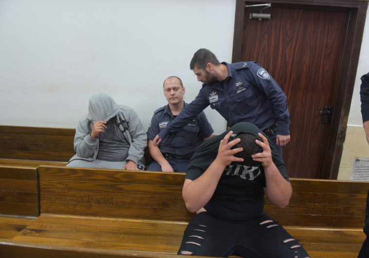 החשודים באונס נערה בהרצליה. צילום: אבשלום ששוני
