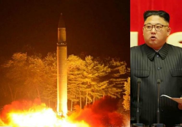 קים ג'ונג און וטיל בין יבשתי של צפון קוריאה צילום: רויטרס