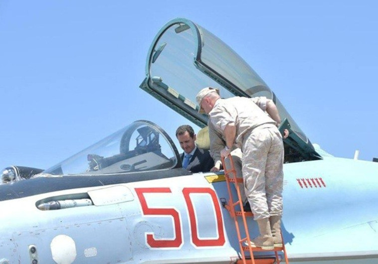 רק ישראל פיספסה את הניצחון. בשאר אסד במטוס קרב, צילום: רויטרס