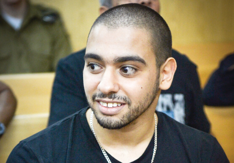 ירה בראש פצוע ששכב על הרצפה. אלאור אזריה במשפטו, צילום: רועי עלימה, פלאש 90