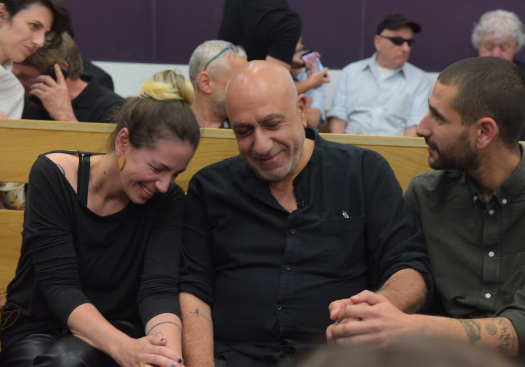 ניסו שחם בבית המשפט . צילום: אבשלום ששוני