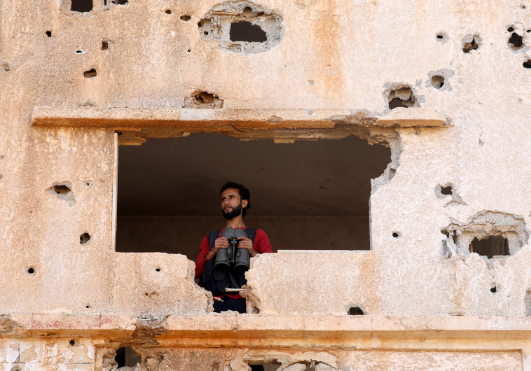 עמדת צבא סוריה החופשית בדרעא. צילום: רויטרס