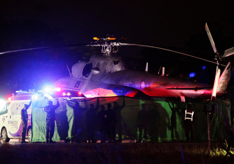 חילוץ הנערים בתאילנד. צילום: רויטרס