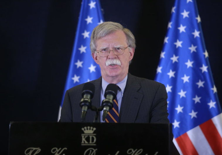 בולטון בביקורו בישראל השבוע. צילום: מרק ישראל סלם