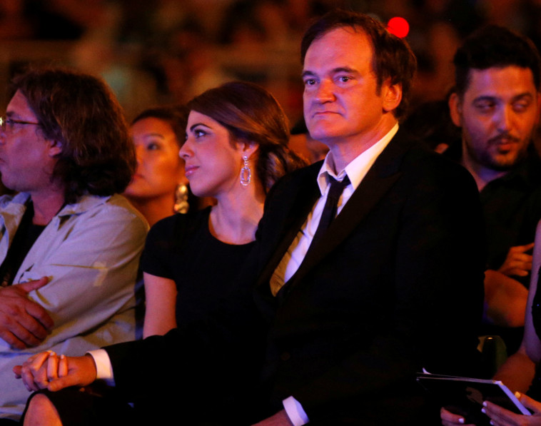 קוונטין טרנטינו ודניאלה פיק. צילום: רויטרס