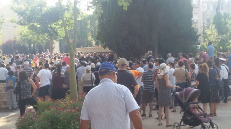 שנתיים לנפילתו של הדר, הערב. צילום: סער ורדי