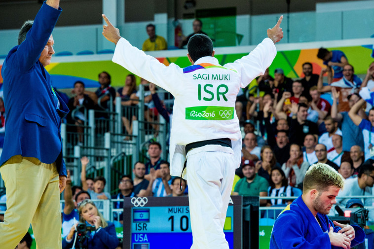 שגיא מוקי ברבע הגמר באולימפיאדת ריו 2016. צילום: אסף קליגר