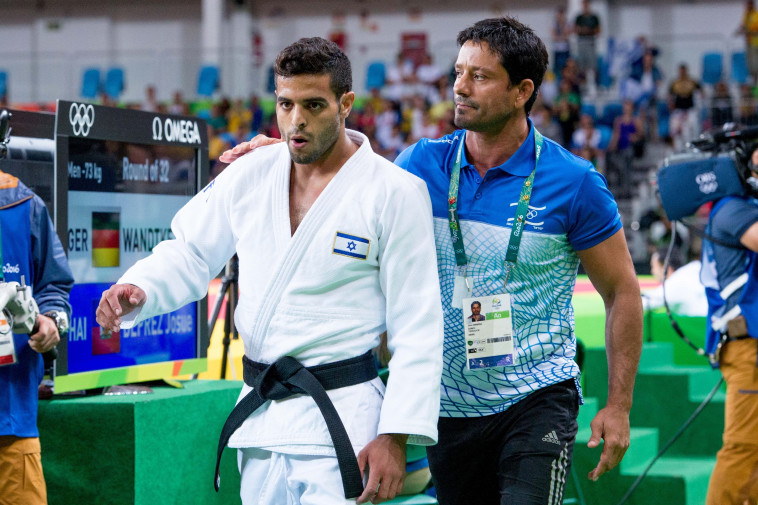 שגיא מוקי ואורן סמדג'ה באולימפיאדת ריו 2016. צילום: אסף קליגר