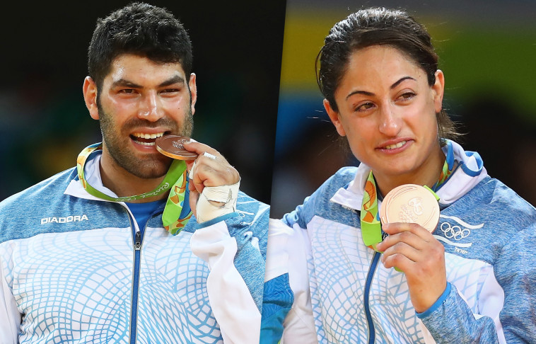 ירדן ג'רבי ואורי ששון. צילום: Getty Images