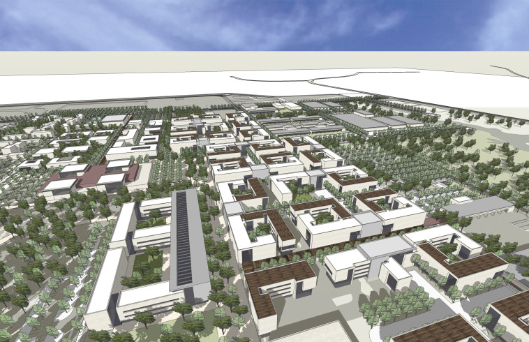 הדמיה של קריית המודיעין