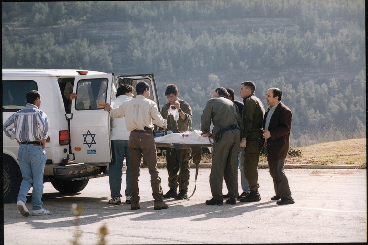 הטבח בנהריים. צילום: פלאש 90