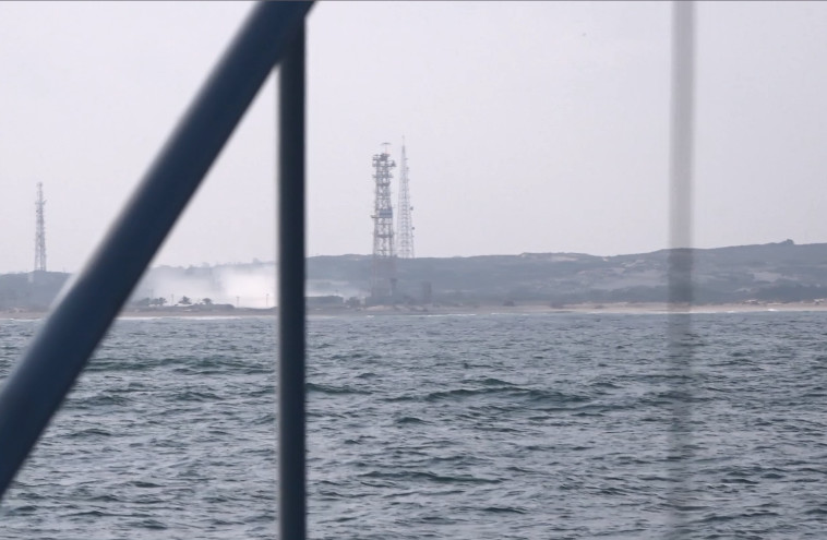 חוף זיקים מהים. צילום מסך, דובר צה''ל