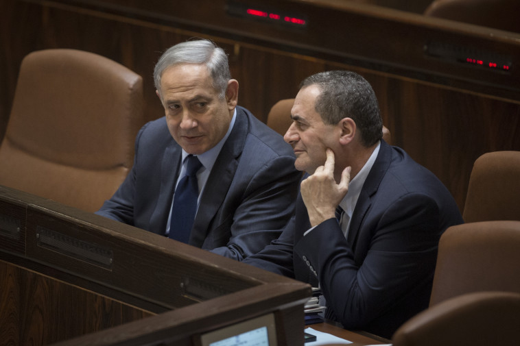 משבר אישי? בנימין נתניהו וישראל כץ. צילום: הדס פרוש, פלאש 90