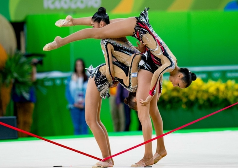 נבחרת ההתעמלות האמנותית, היום. צילום: אסף קליגר