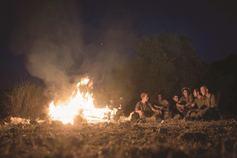 פוייקה בלב התרגיל, צילום: דובר צה"ל