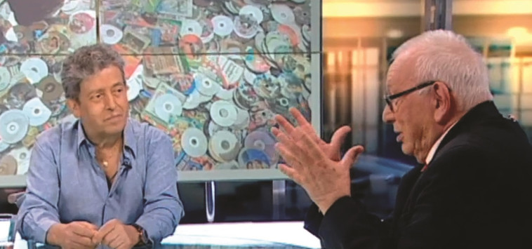 נסים סרוסי וירון לונדון, צילום מסך