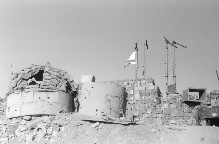 מוצב החרמון, אוקטובר 1973. צילום: לע&quot;מ