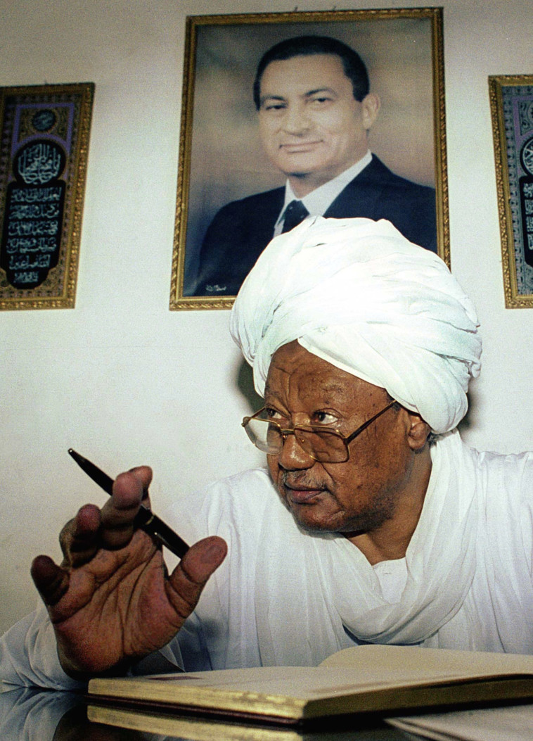 תמך בהסכם השלום בין ישראל למצרים נשיא סודן לשעבר ג'עפר נומיירי. צילום: רויטרס