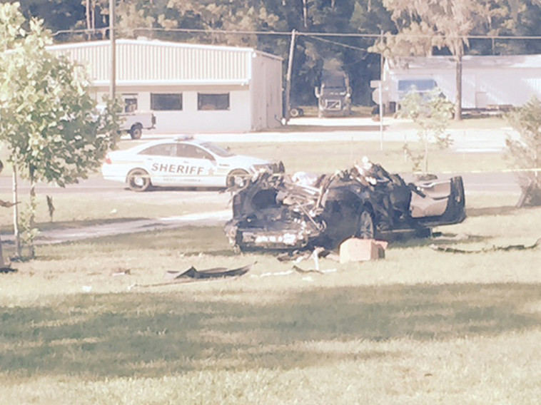 תאונה קטלנית במכונית של טסלה. צילום: רויטרס