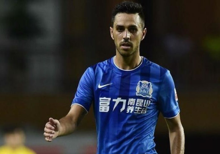 ערן זהבי במדי גוואנז'ו. צילום: ספורט 1