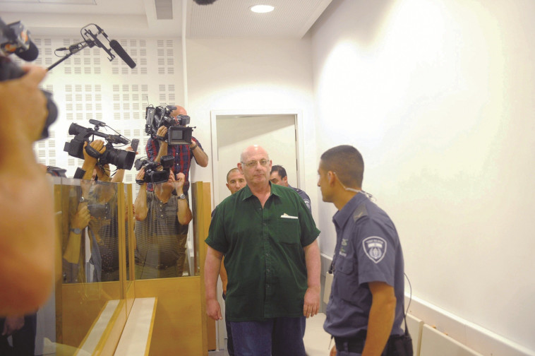 שמעון קופר בבית המשפט. צילום: אבשלום ששוני