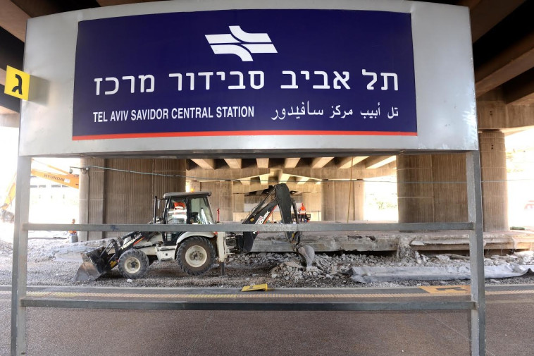 עבודות התשתית. צילום: אבשלום ששוני