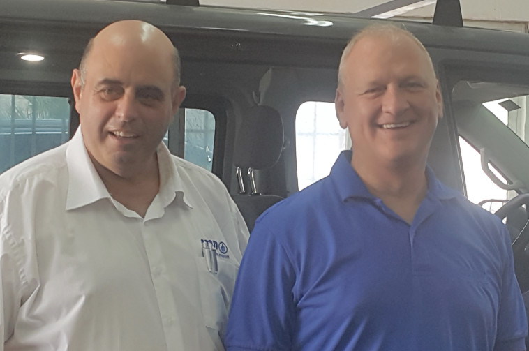 מנכ&quot;לי החברה משה אופק ועדי אדלר. צילום: אלון אדלר