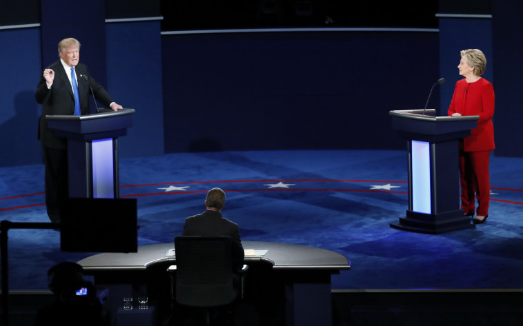 העימות הנשיאותי. צילום: רויטרס