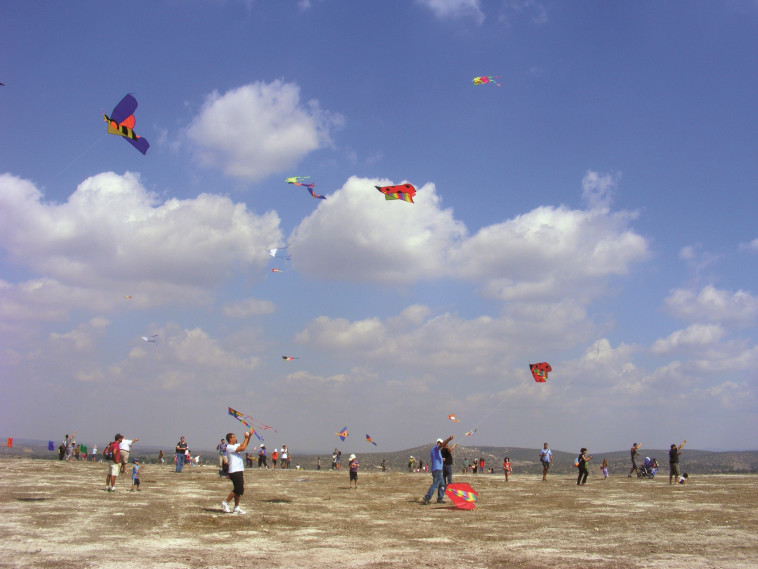 מופע עפיפונים בבית גוברין