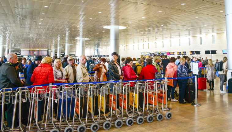 עומס בנתב&quot;ג, ארכיון. צילום: משה שי, פלאש 90