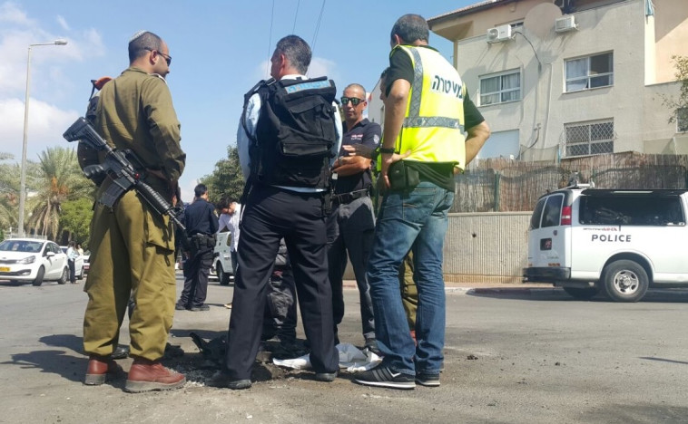 הכוחות בשטח, הבוקר. צילום: דוברות המשטרה