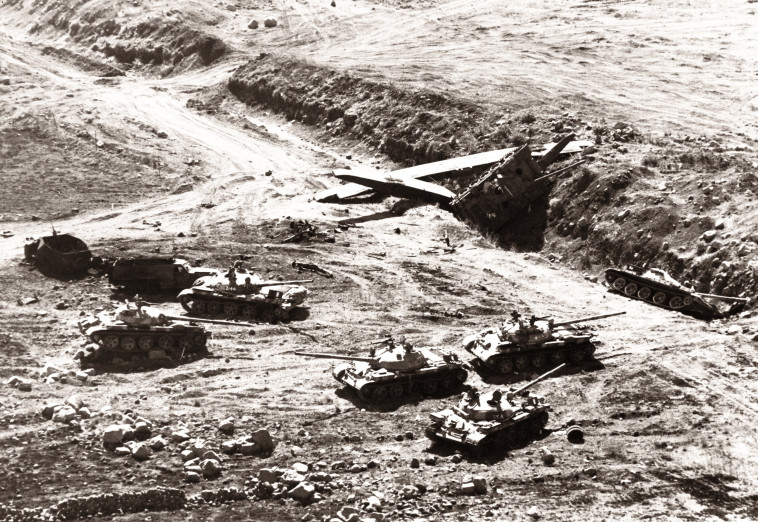 מלחמת יום כיפור עמק הבכא. צילום: ארכיון צה&quot;ל 