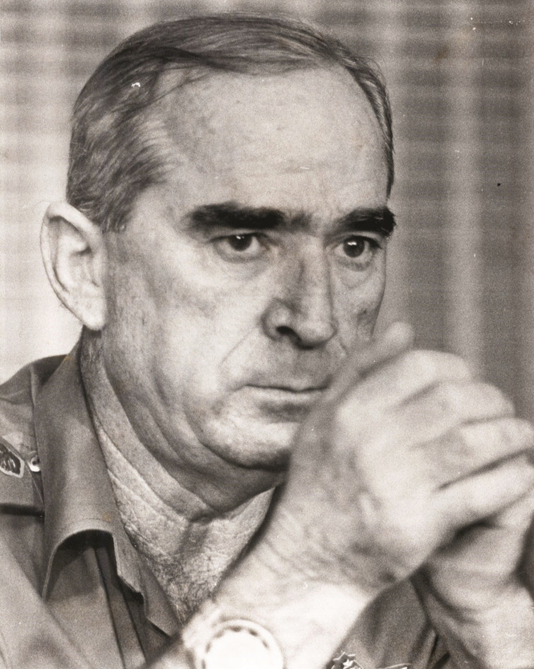 הרמטכ"ל רפאל איתן. צלם : שמואל רחמני הרמטכ"ל רפאל איתן. צלם : שמואל רחמני