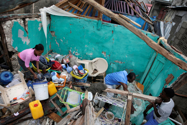 האיטי לאחר פגיעת ההוריקן. צילום: רויטרס