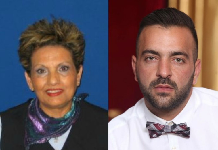 לבנה מליחי ויוסי קירמה ז&quot;ל. צילום: דוברות הכנסת ודוברות המשטרה