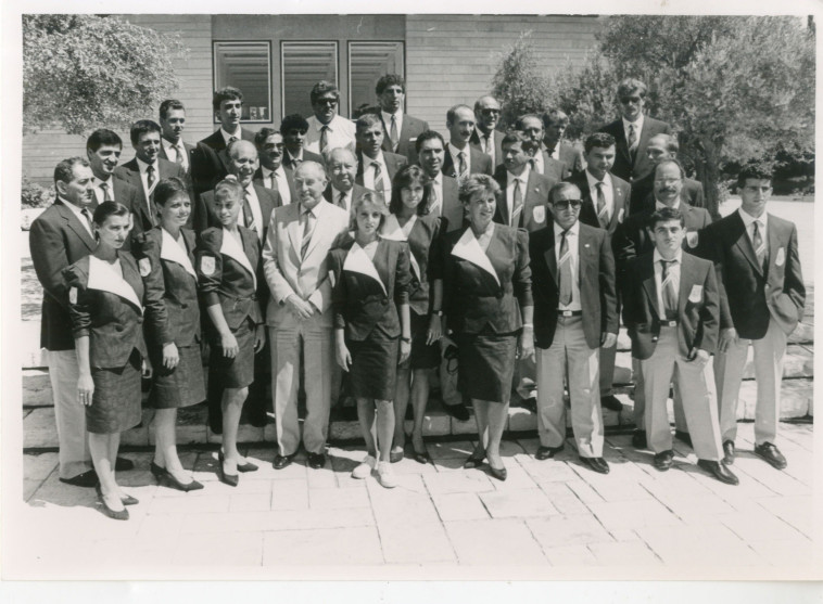 המשלחת הישראלית לסיאול 88'. צילום: דן לנדאו