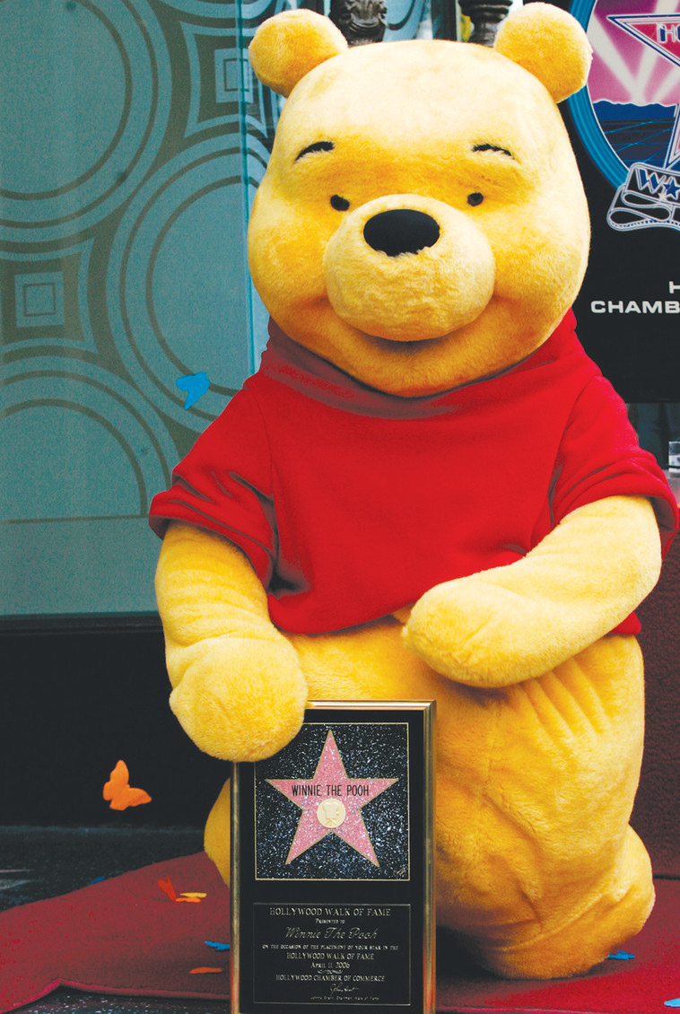 פו הדב. נפך למותג. צילום: רויטרס