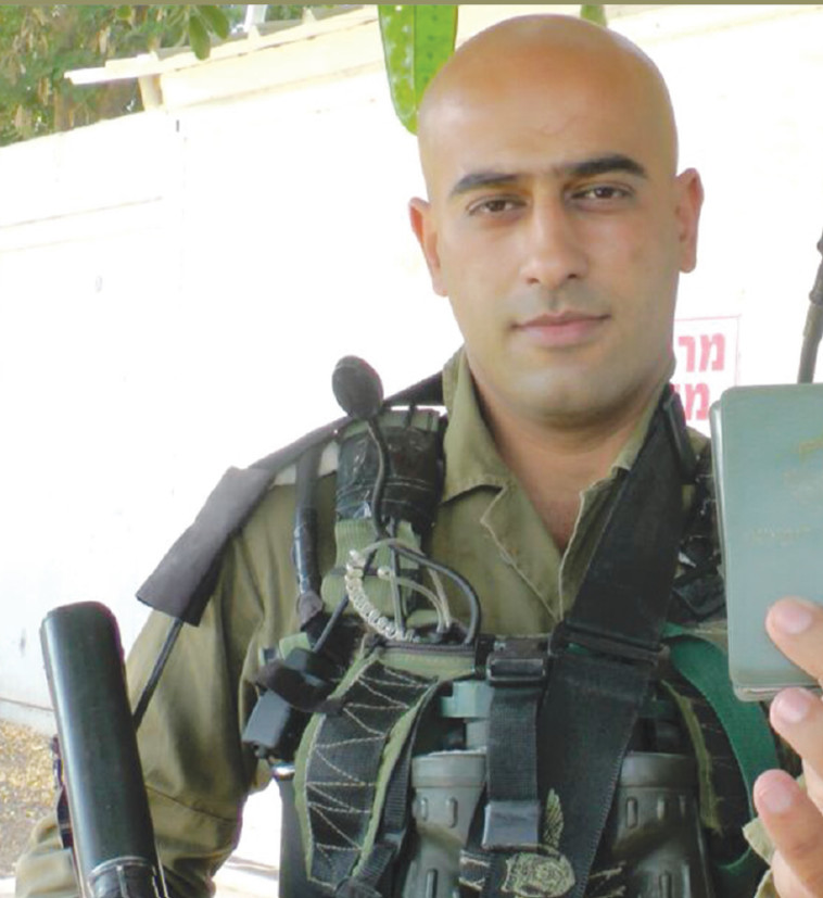 רס&quot;ן נאדר עיאדה. צילום: דובר צה&quot;ל.