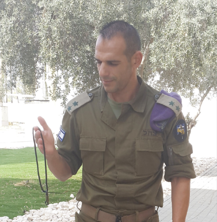 סא&quot;ל אלי רבוח. צילום: דובר צה&quot;ל.